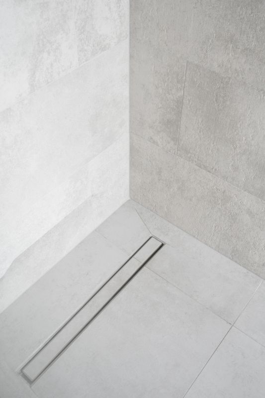 Bathroom Drain Installation detail