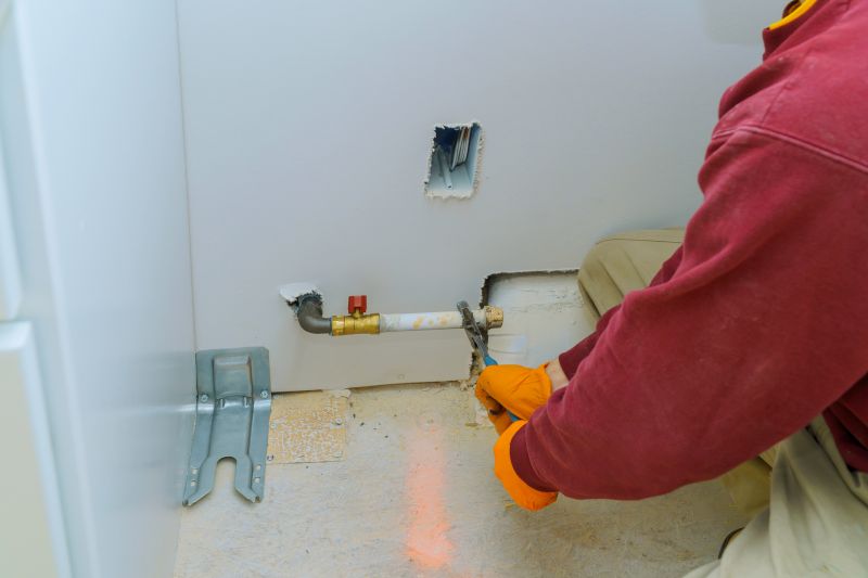 Main Water Line Installation detail
