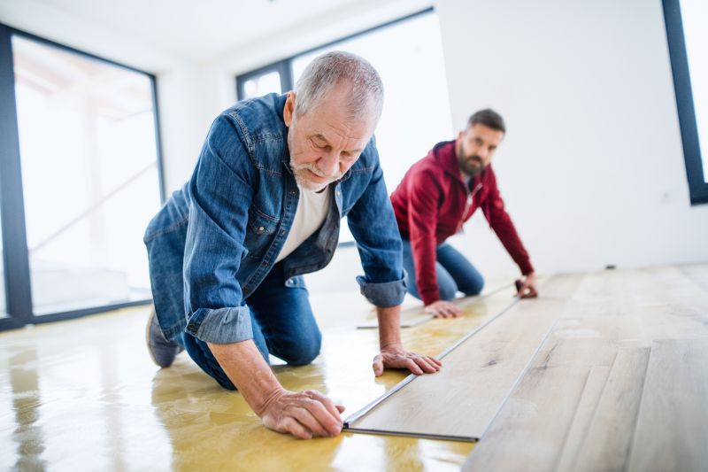 Vinyl Plank Floor Installation